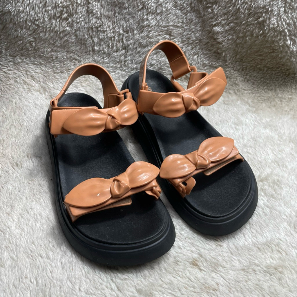 Sandals / Sendal Wanita MELISSA Essential Bow size 37 original Made in Brazil