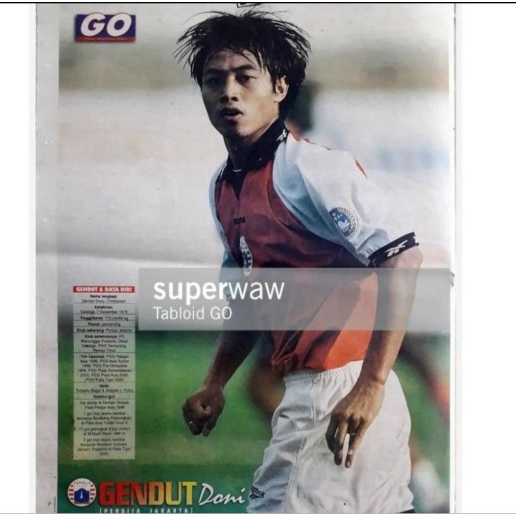 Jersey Retro Persija Jakarta 2000