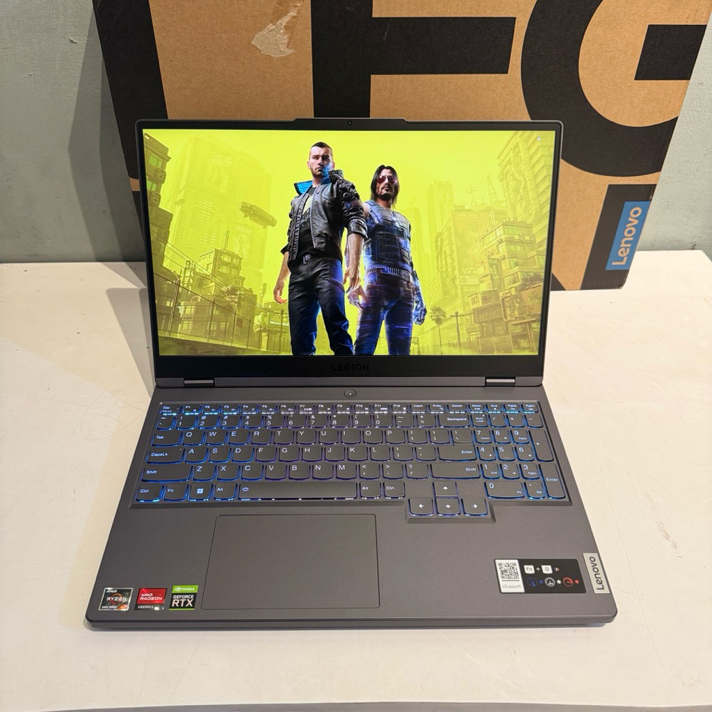 Laptop Gaming Lenovo Legion 5 Ryzen 7 6800H RTX 3060 16GB/512GB Like New 99,9%