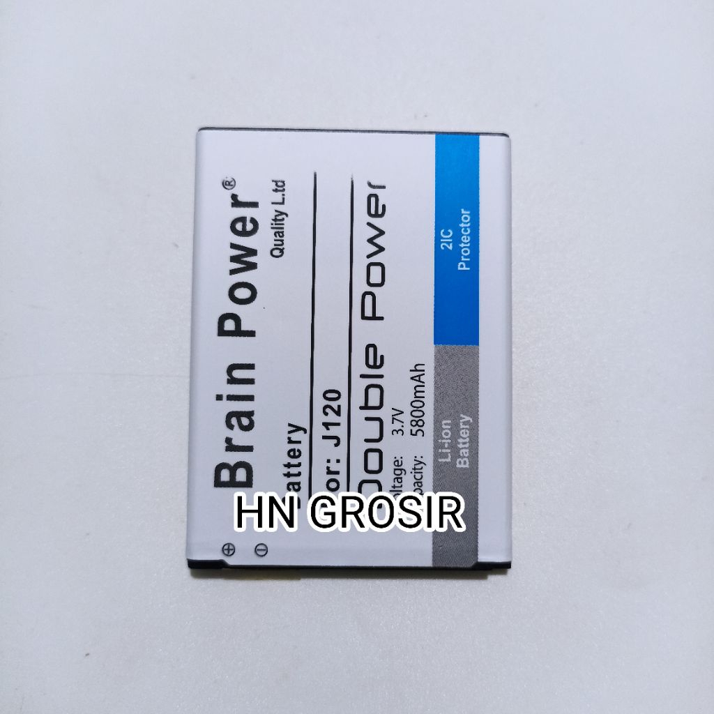 Baterai For Samsung J1 2016 / J120  double power battery batre batrai batrei hp