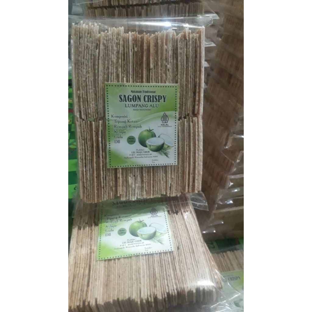 sagon krispi kering sagon beras ketan