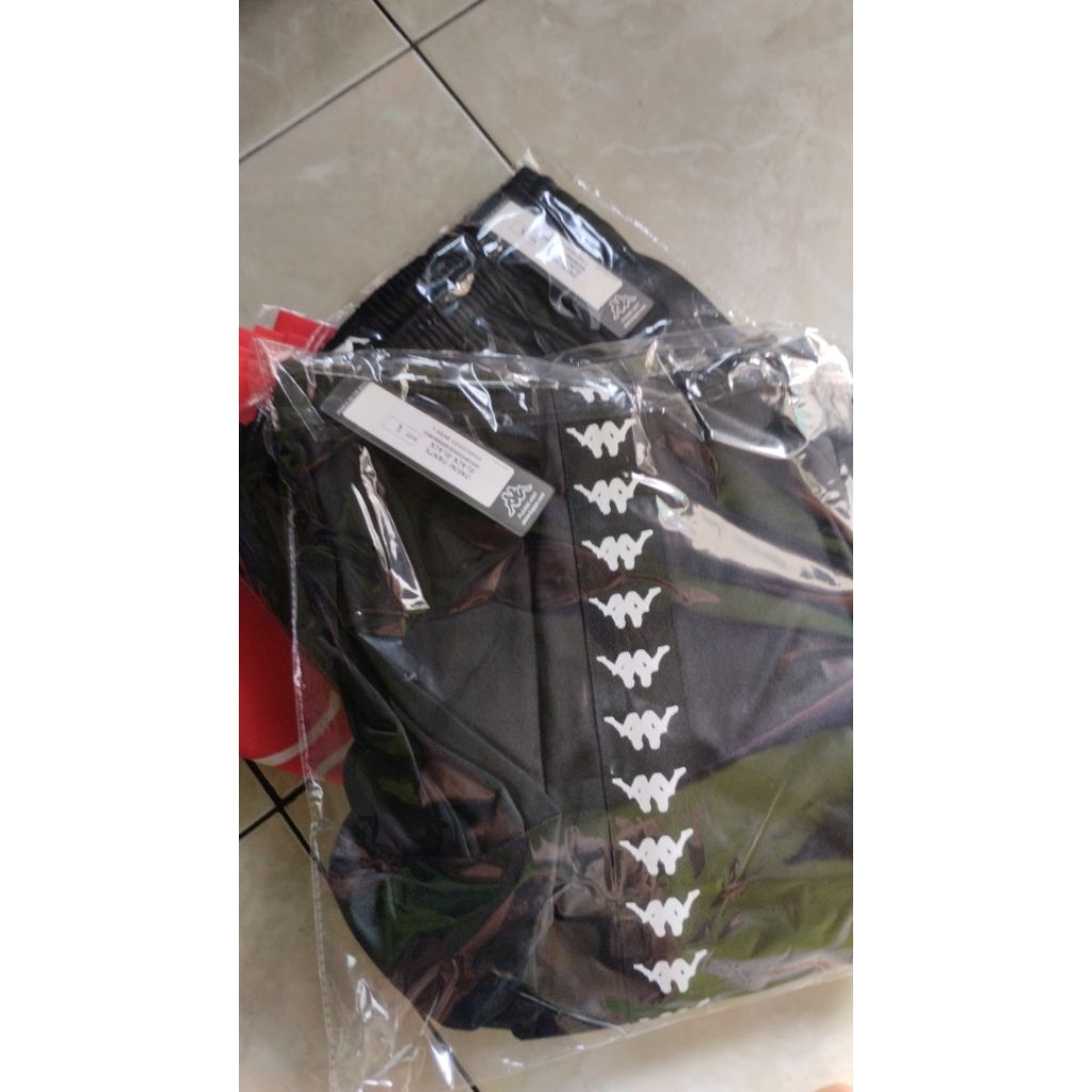 TRACKPANTS TAPPED BLACK