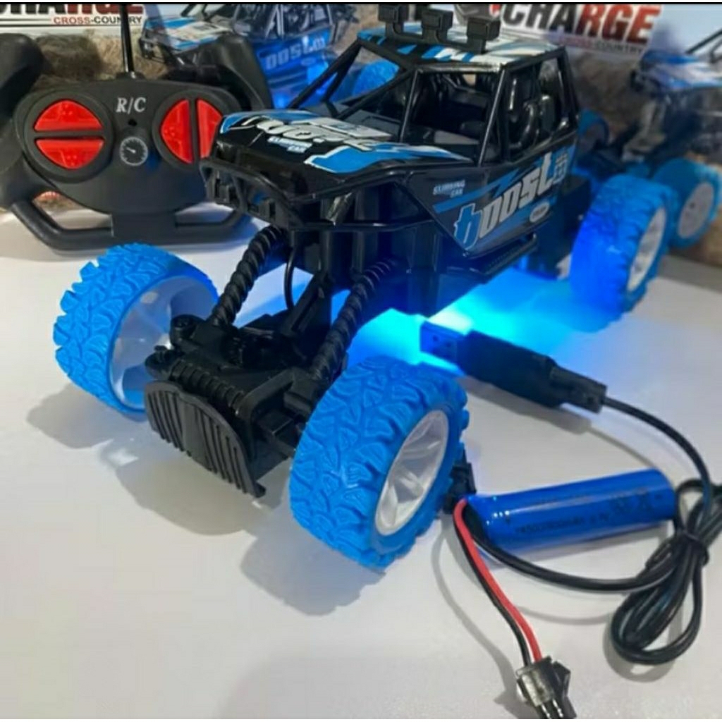 Bisa COD Mainan mobil remote control off-road climbing car RC Rock