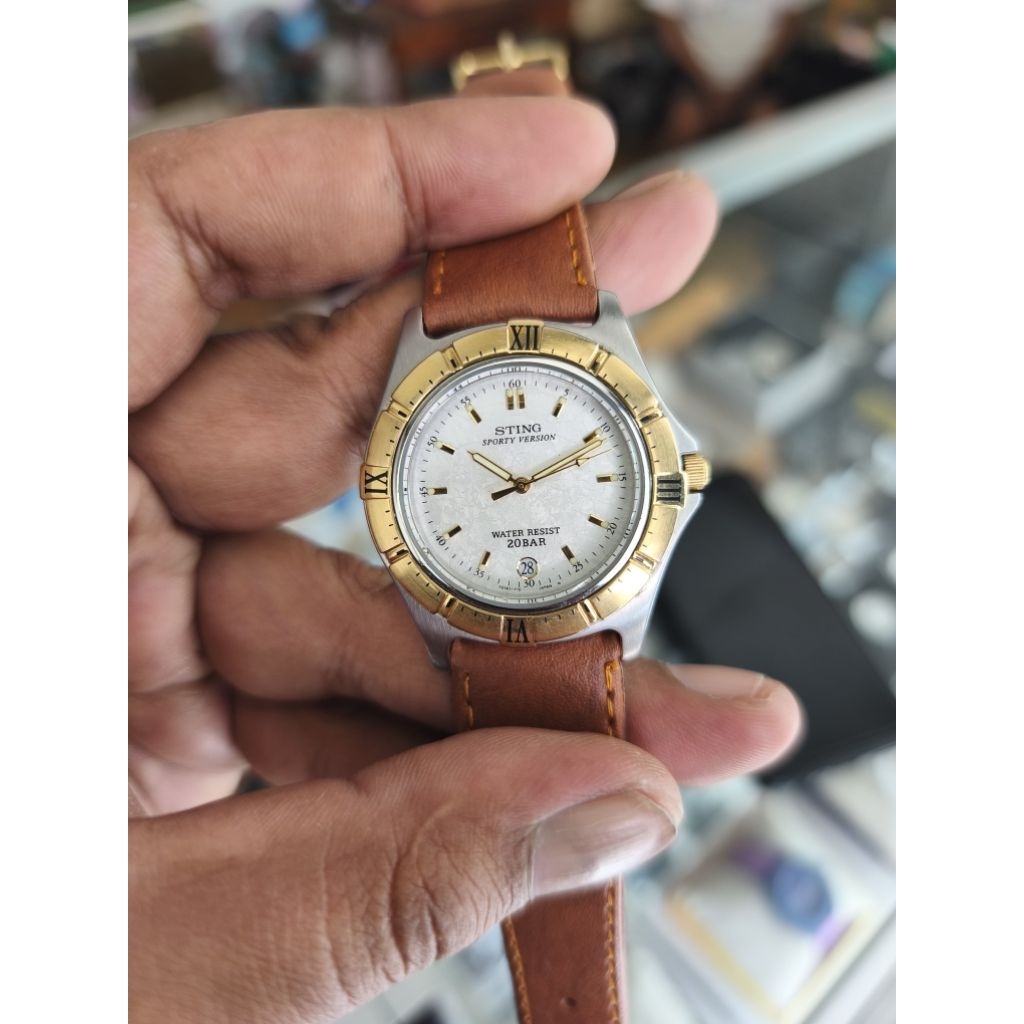 jam tangan original Casio STING sporty verson