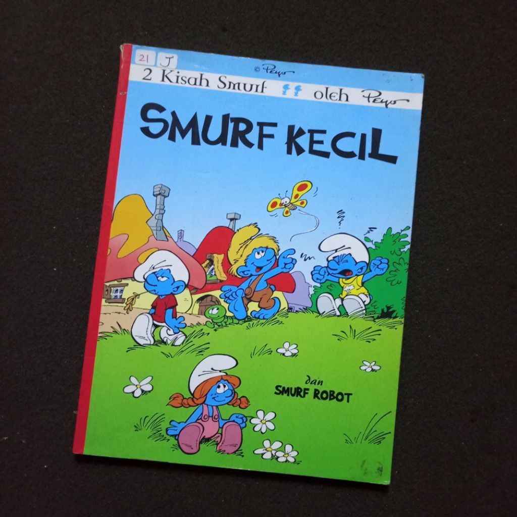 Komik Anak & Fantasi – Smurf Kecil dan Smurf Robot / Peyo / Edisi Indonesia / Koleksi Komik Kartun E