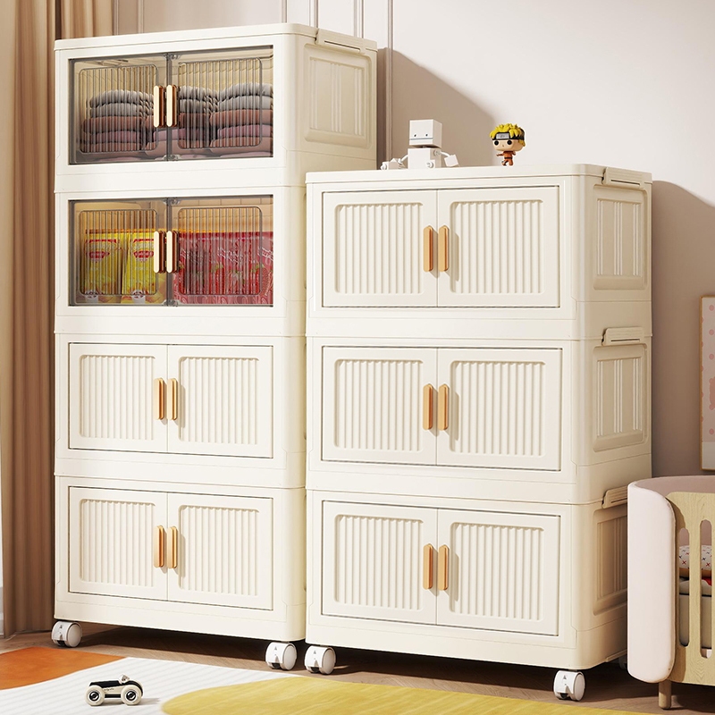 Rak Tas Tertutup Anti Debu Lemari Tas Estetik Minimalis Rak Tas Susun Lemari Transparan Untuk Kamar