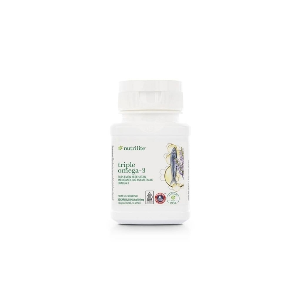 NUTRILITE SALMON TRIPLE OMEGA 3 - 30 CAPSUL