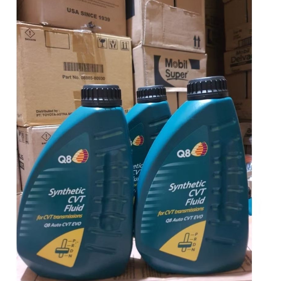Q8 CVT Fluid 1Liter ORI Oli transmisi matic cvt/Q8 Auto cvt evo