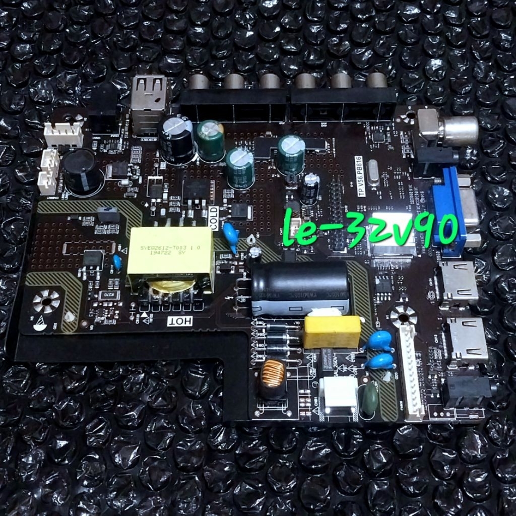 MB TV LED AKARI LE-32V90 LE32V90 32V90 ORIGINAL MAINBOARD MOTHERBOARD