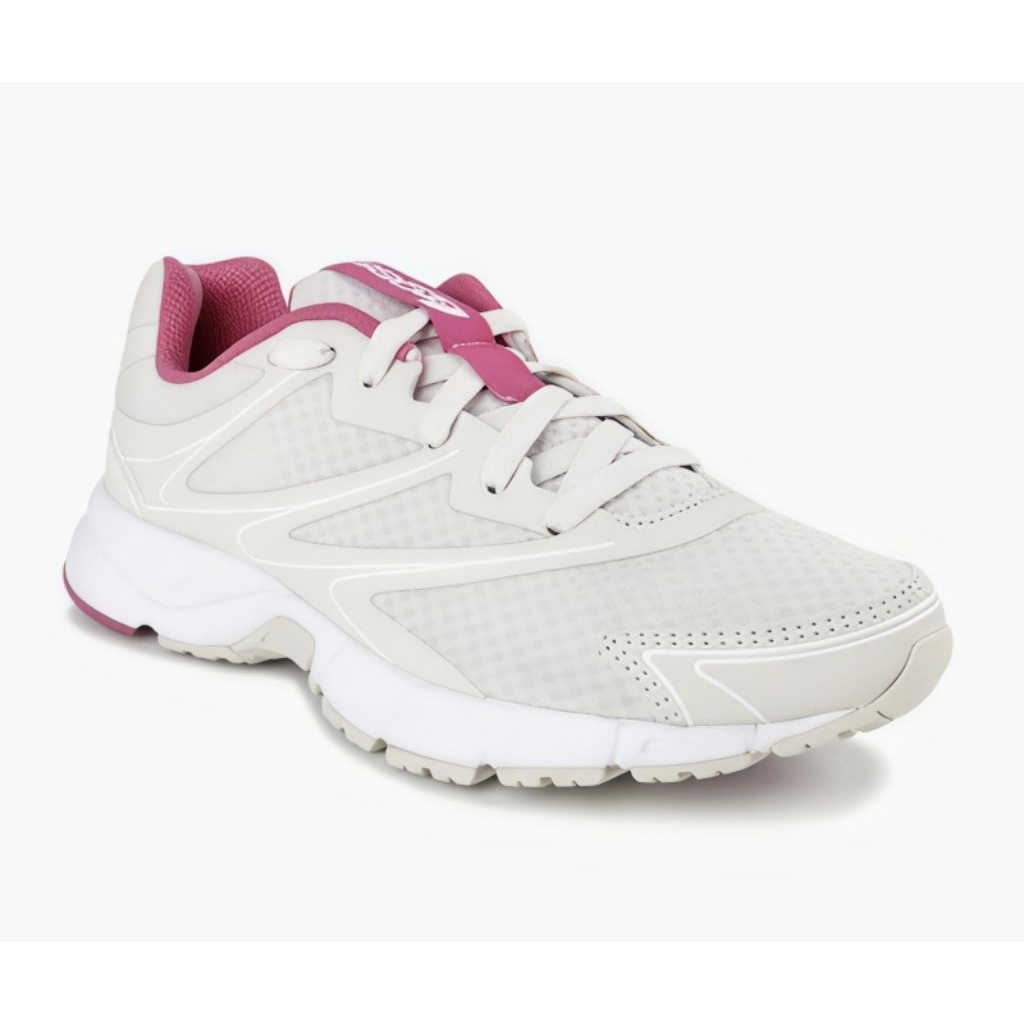 Sepatu League Legas Abu Putih Zet La W Running Shoes Cewe Olahraga Wanita Original