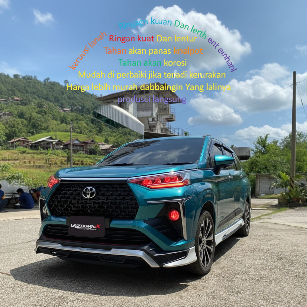 Bodykit VELOZ 2022-2026 BODY KIT AVANZA VELOZ VAZOOMA