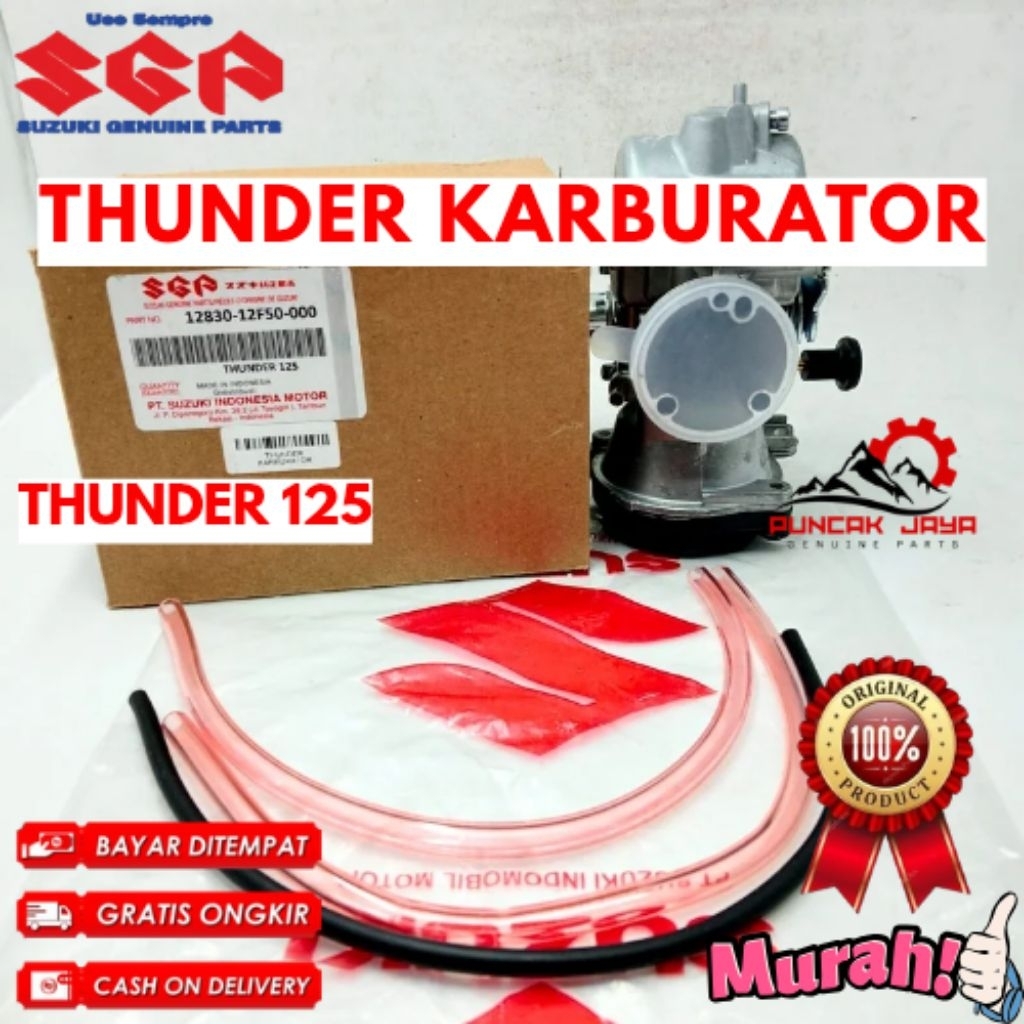 KARBURATOR ORIGINAL SUZUKI KODE THUNDER, KARBURATOR THUNDER 125
