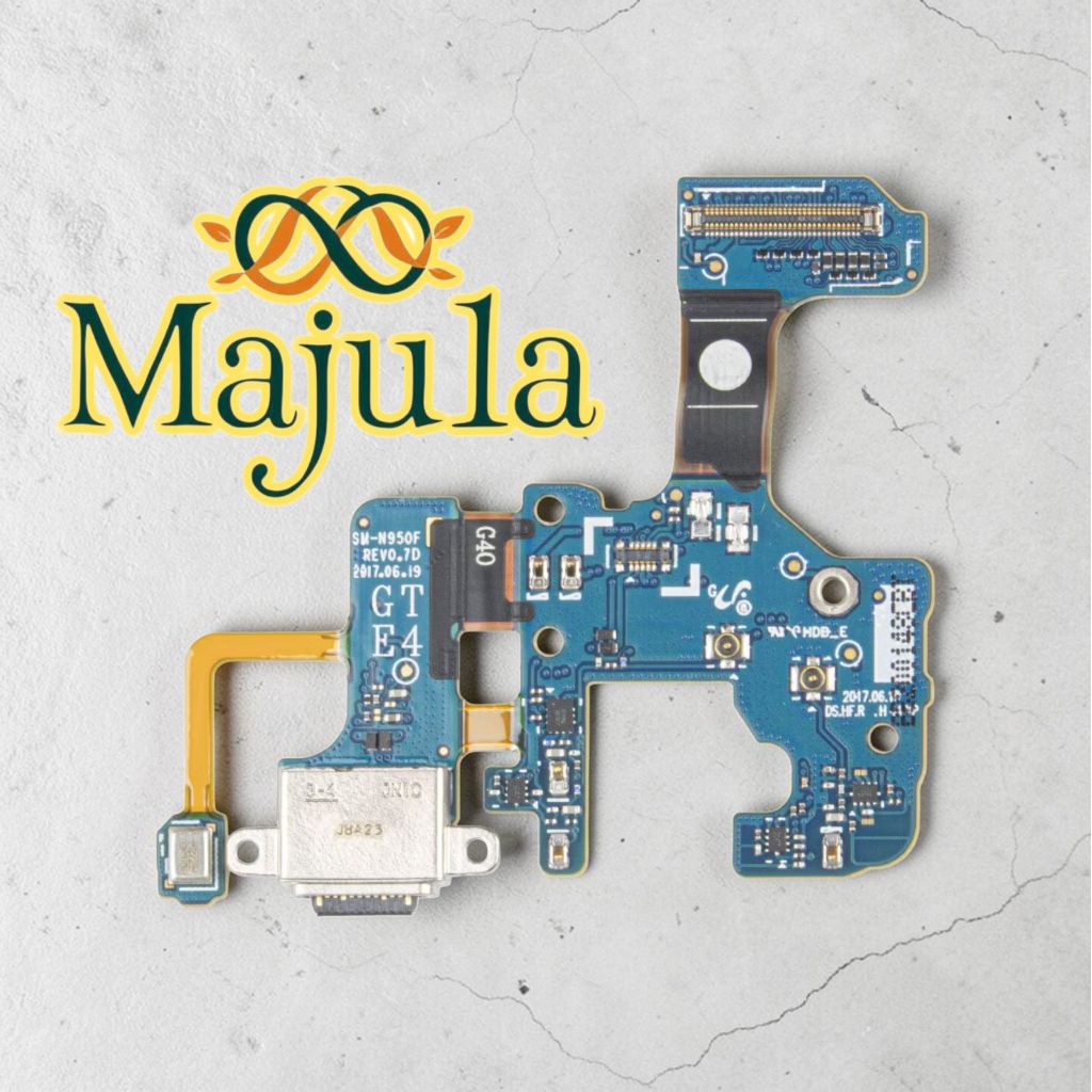flexibel konektor cas papan cas connector charger Samsung galaxy note 8 N950 + ic original