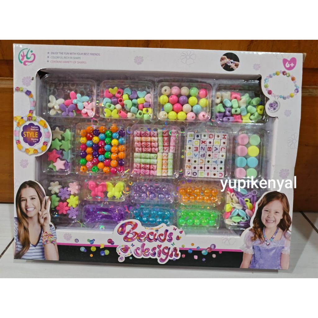 DIY Mainan Manik Manik Gelang anak