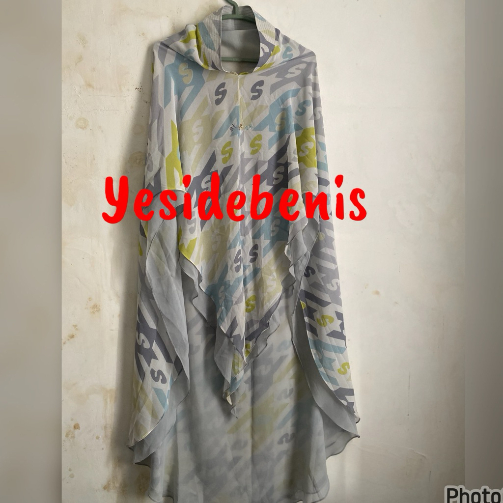 PRELOVED KHIMAR SISESA ORIGINAL