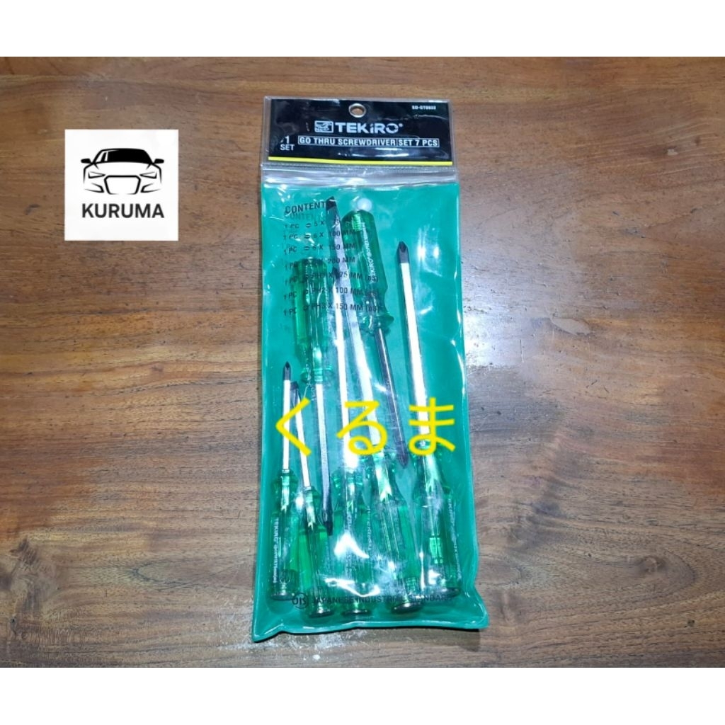 Obeng Set 7pcs Tekiro SD-GT0932