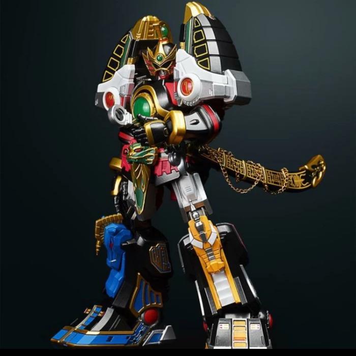 Action Figure Power Rangers Thunder Megazord Metal Power Dairenoh Hasbro