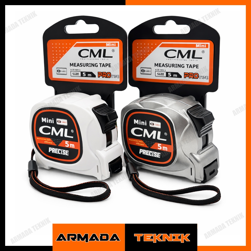 Camel Meteran Karet Mini Auto Stop 5 & 7,5 Meter Meteran Tukan Measuring Tape