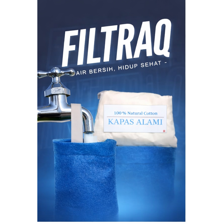 Kapas alami - Kapas Filter Air - kapas isi ulang filter - Filter Saringan Air