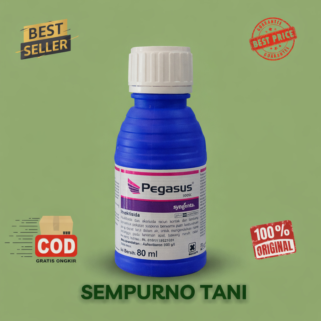 Insektisida PEGASUS 500 SC 80 ml - Syngenta diafentiuron samite rotraz