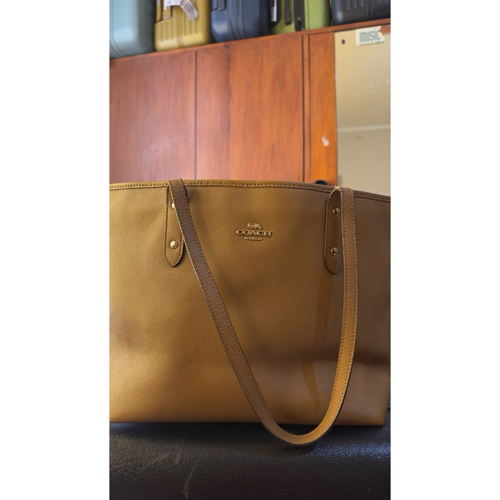 Tote Bag Coach Brown Second