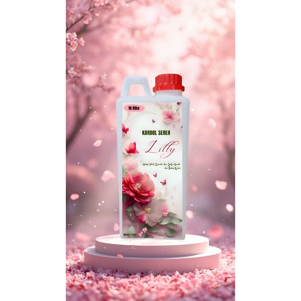 KARBOL SEREH WANGI 1 LITER