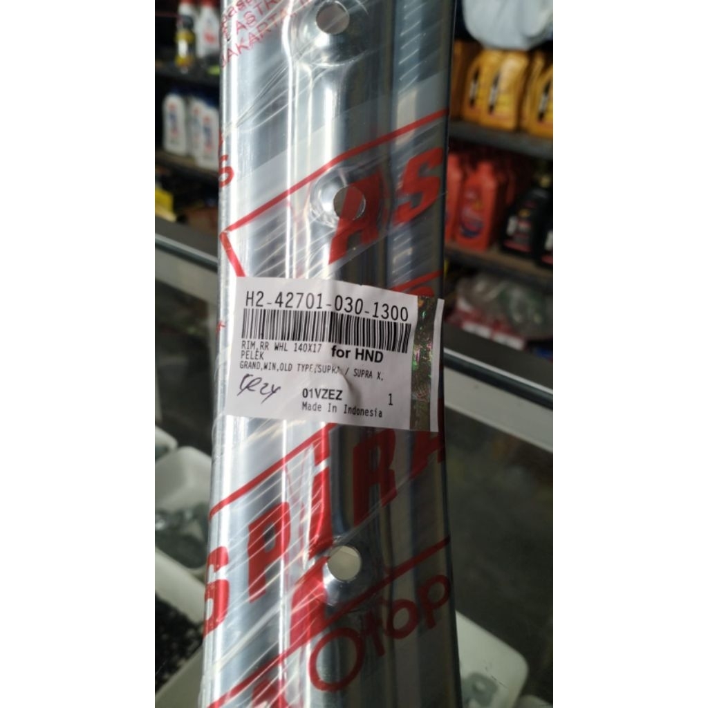 Aki motor GTZ-6V vario 125 satria Fu CBR 150 ori HOGAMA