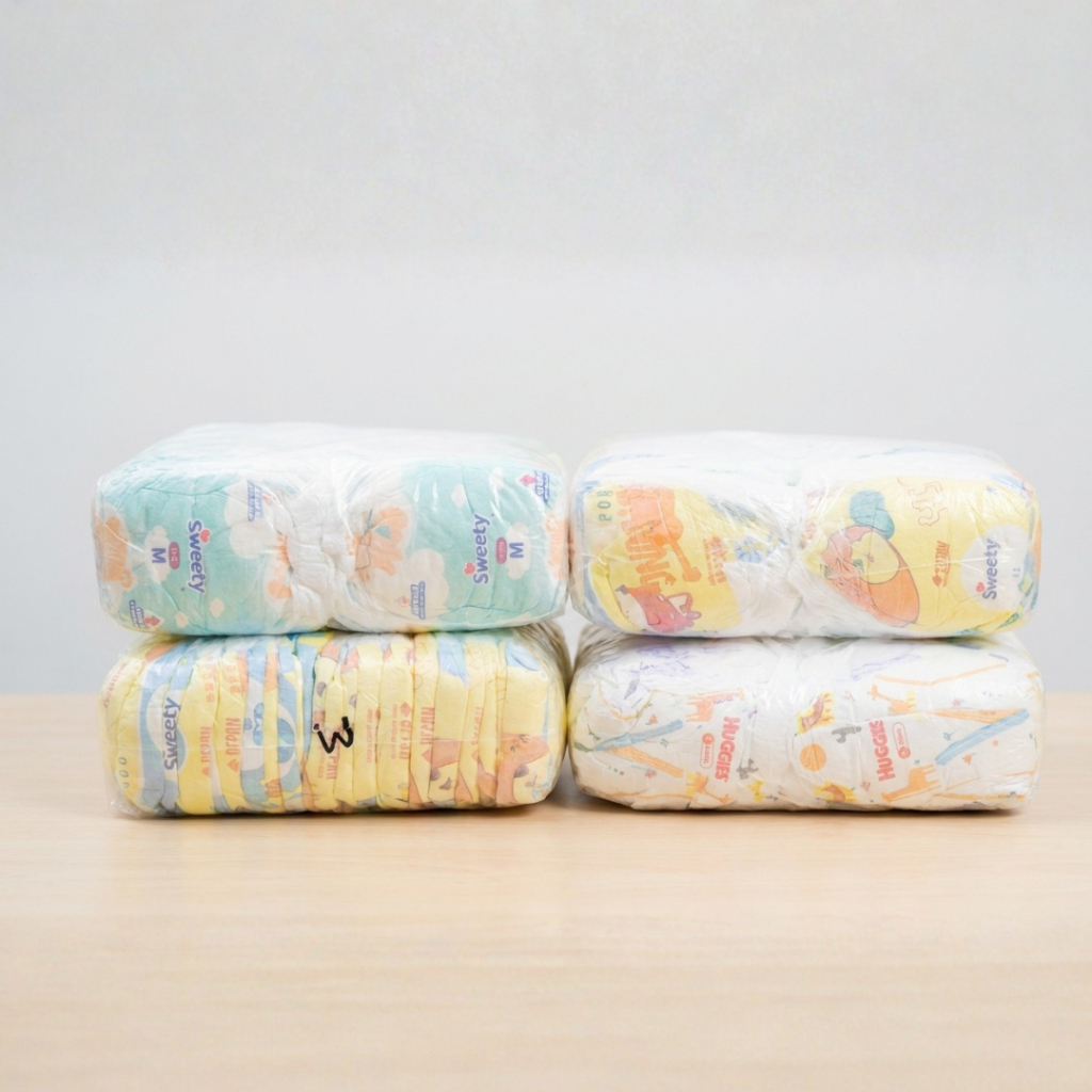 Popok Pampers Bayi Sweety Tanpa Kemasan Size Lengkap Isi 50 Pcs