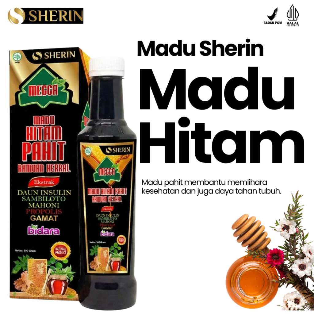 Sherin Madu Hitam Pahit Untuk Diabetes