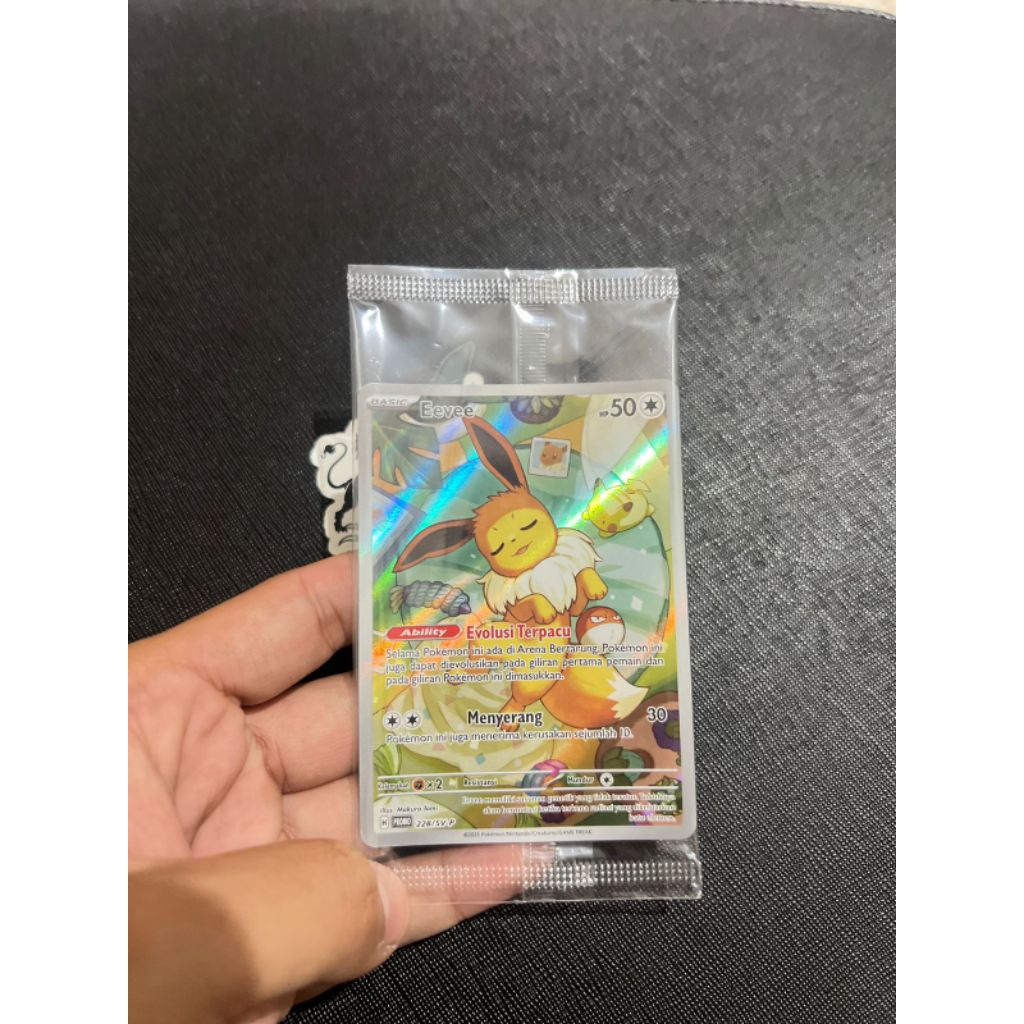 Pokemon Promo eevee Indonesia