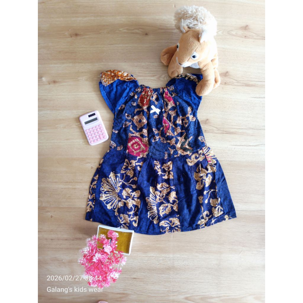 Dress rayon/ dress rayon anak/dress rayon murah/ dress rayon 1-3 tahun/dress rayon cantik/ dress ray