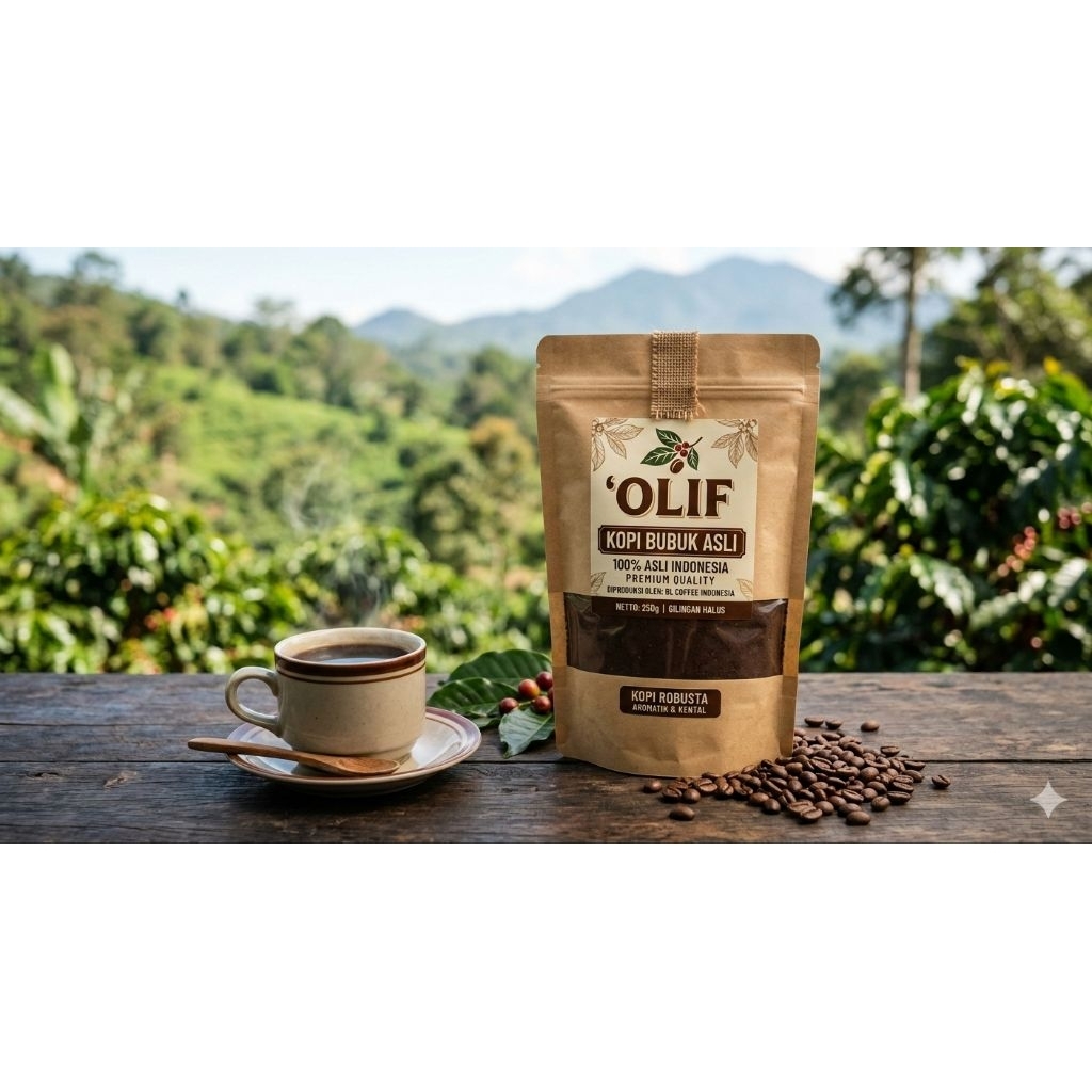 Kopi Bubuk Robusta Rejang Lebong