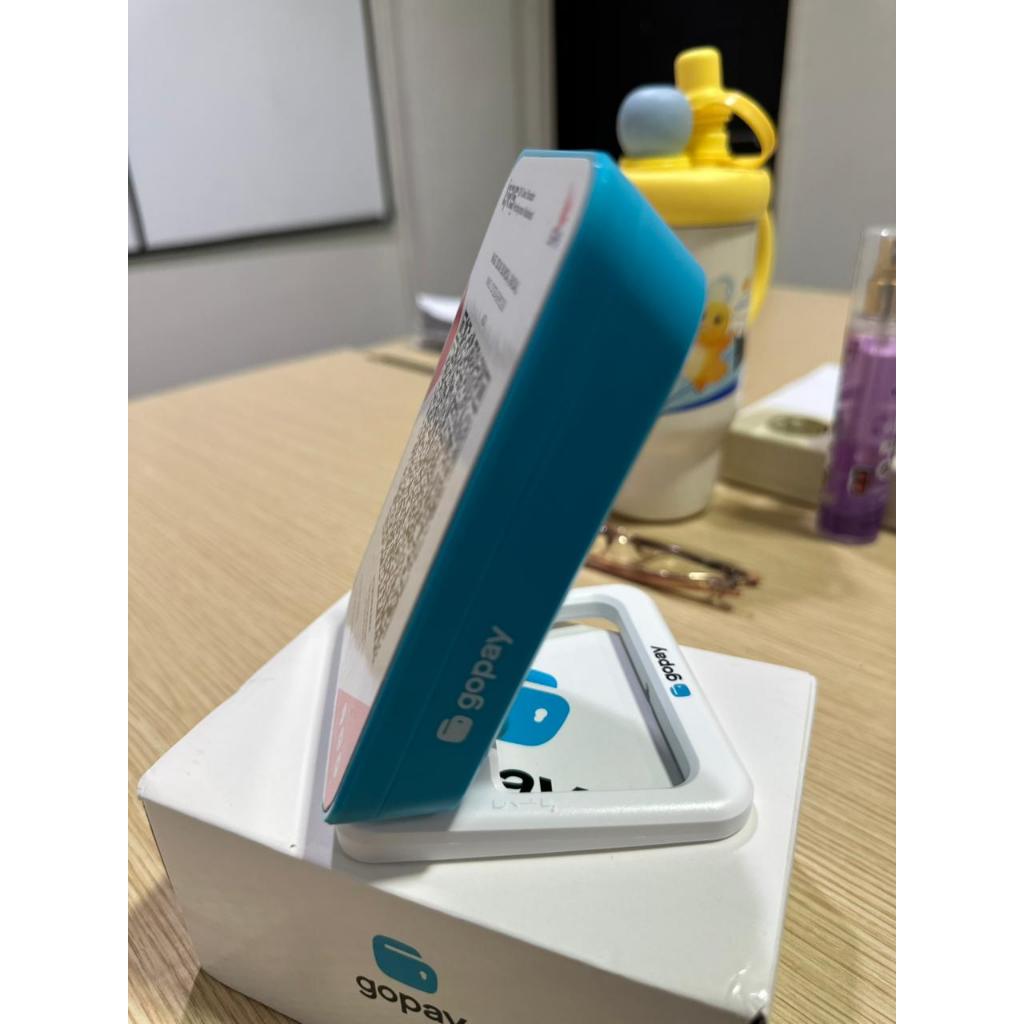 GOPAY SPEAKER QRIS SOUND BOX Jaminan transaksi mudah dan aman bersama QRIS soundbox GoPay Spiker