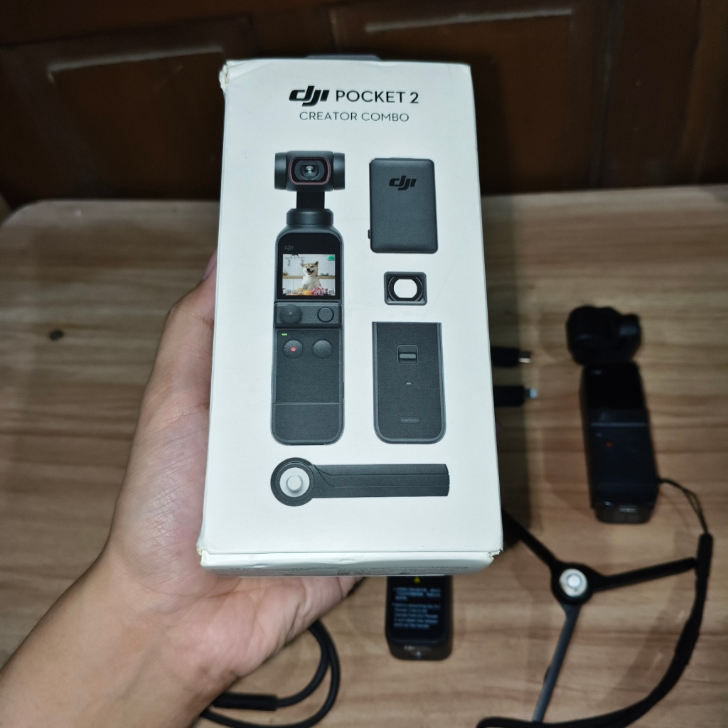 Kamera DJI Osmo Pocket 2 Creator Combo - Lengkap Microphone