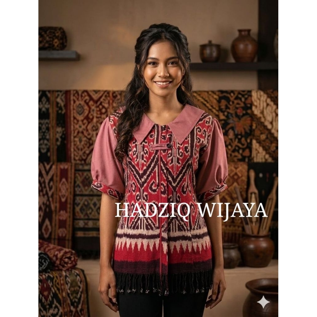 BLUS TENUN WANITA