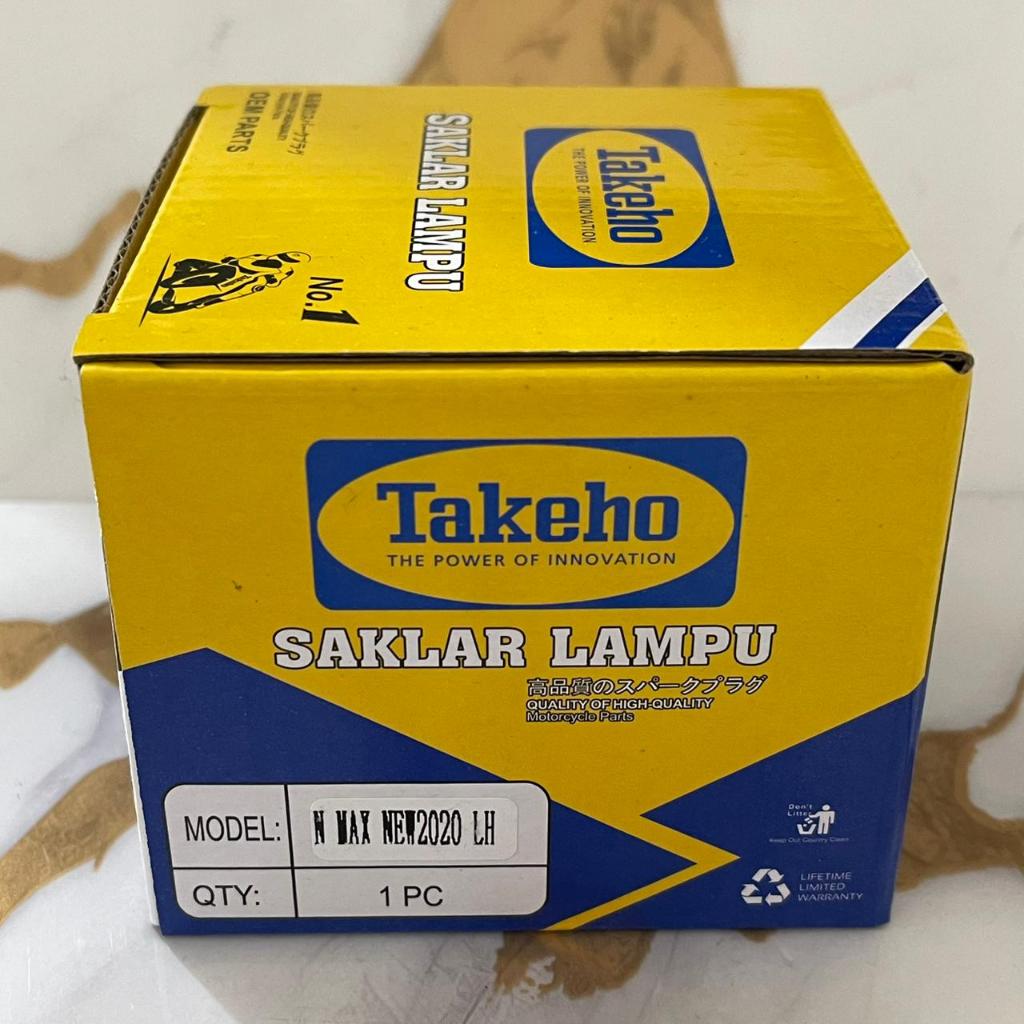 TAKEHO - SAKLAR LAMPU LH (KIRI) MOTOR NMAX NEW 2020
