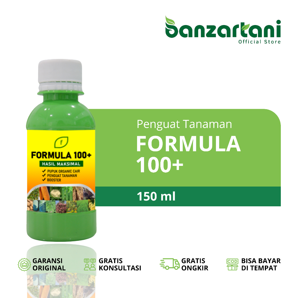 Banzartani - Penguat Tanaman Formula 100+ Kemasan 150ml