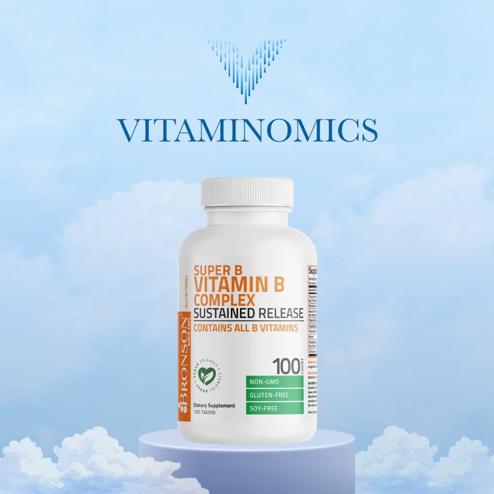 Bronson Sustained Release Vitamin B Complex Tablets
