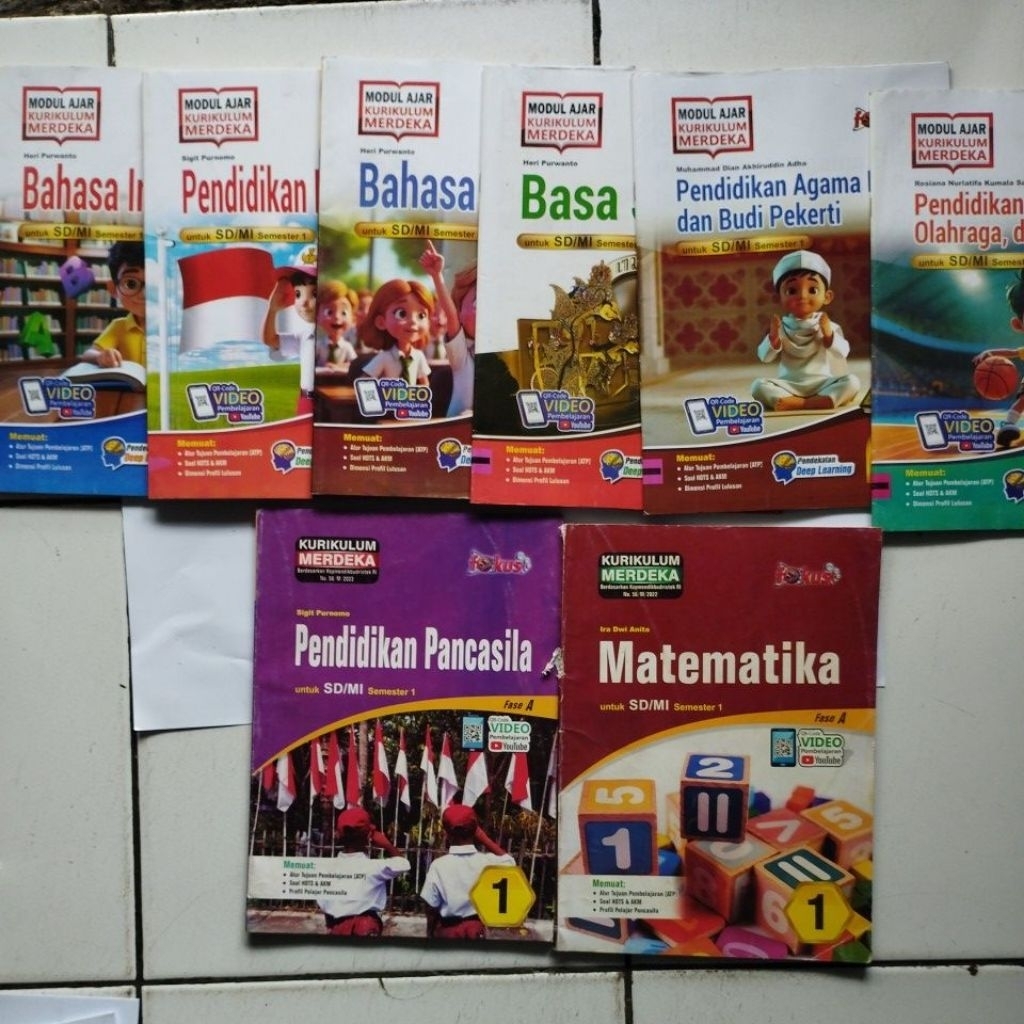 LKS Kelas 1 SD/MI SEMESTER 1, FOKUS