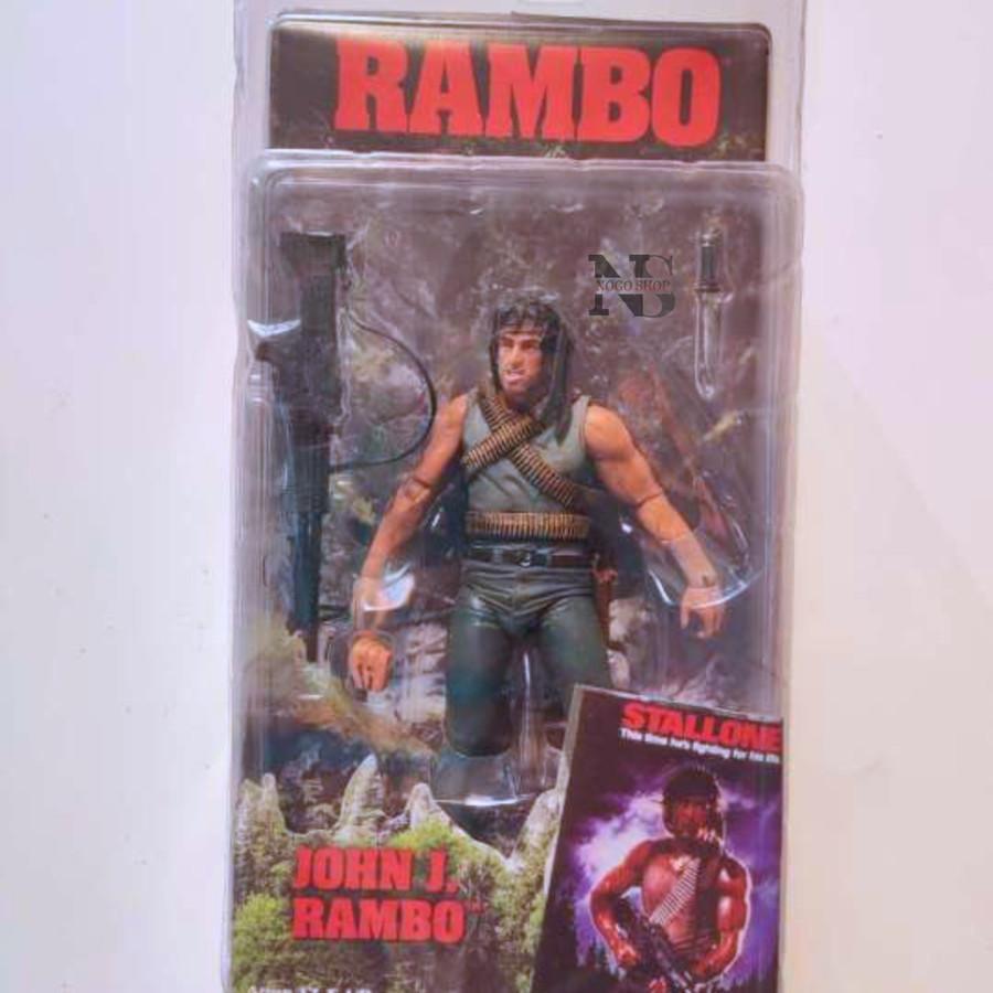 NECA First Blood Series John J Rambo Stallone