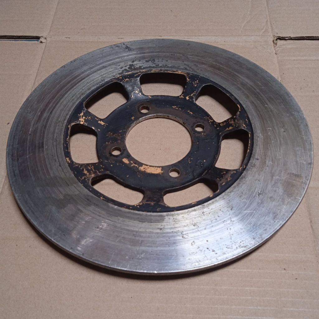 Disc Disk Brake Discbrake Piringan Cakram Buta Depan Original Ori Copotan Yamaha Rxk Rxs Rx K S Spes