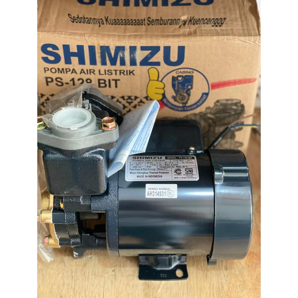 POMPA AIR SHIMIZU NON OTOMATIS ps 128 ps128 BIT
