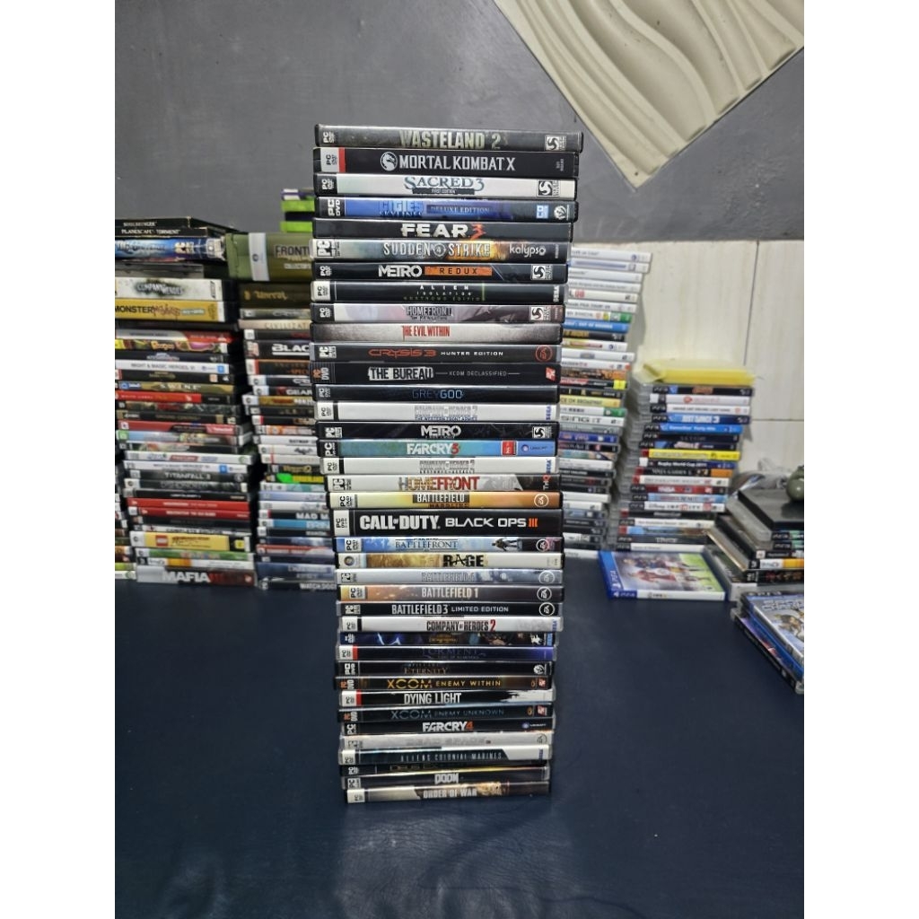 50rb / PCS PC Games Original Second Komputer Computer BD Kaset CD Game Ori