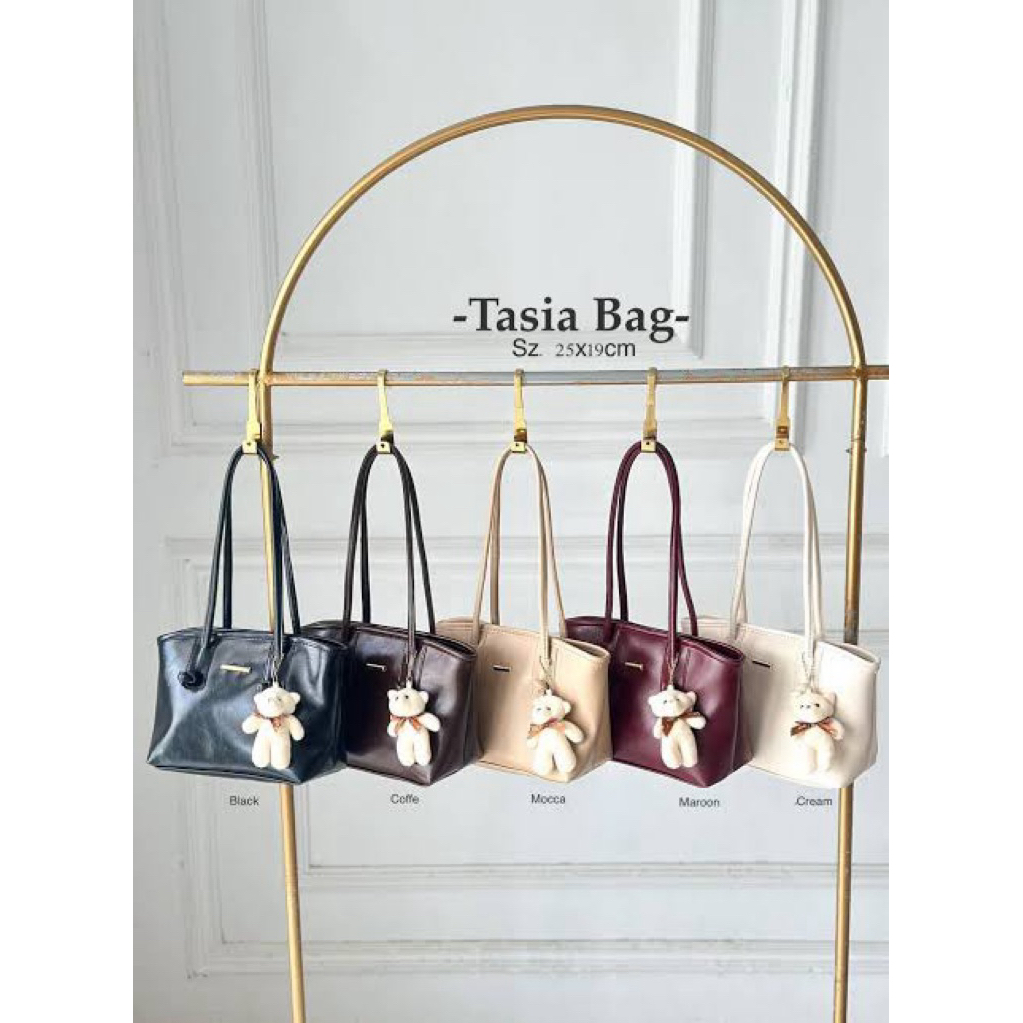 TASIA BAG FREE BONEKA BAHAN LEATHER TEBAL PREMIUM