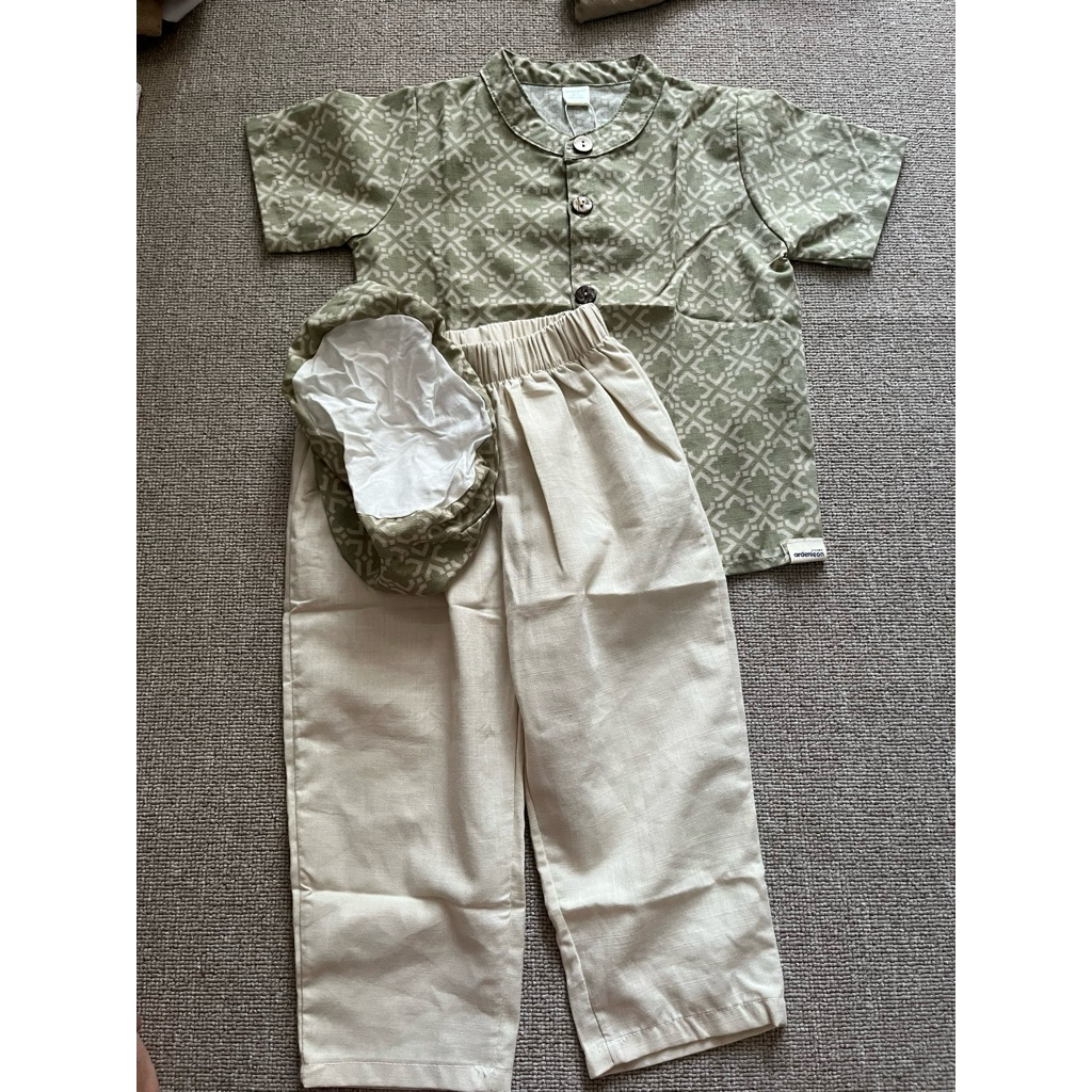 Set Baju koko Anak 2Y (Ardenleon)