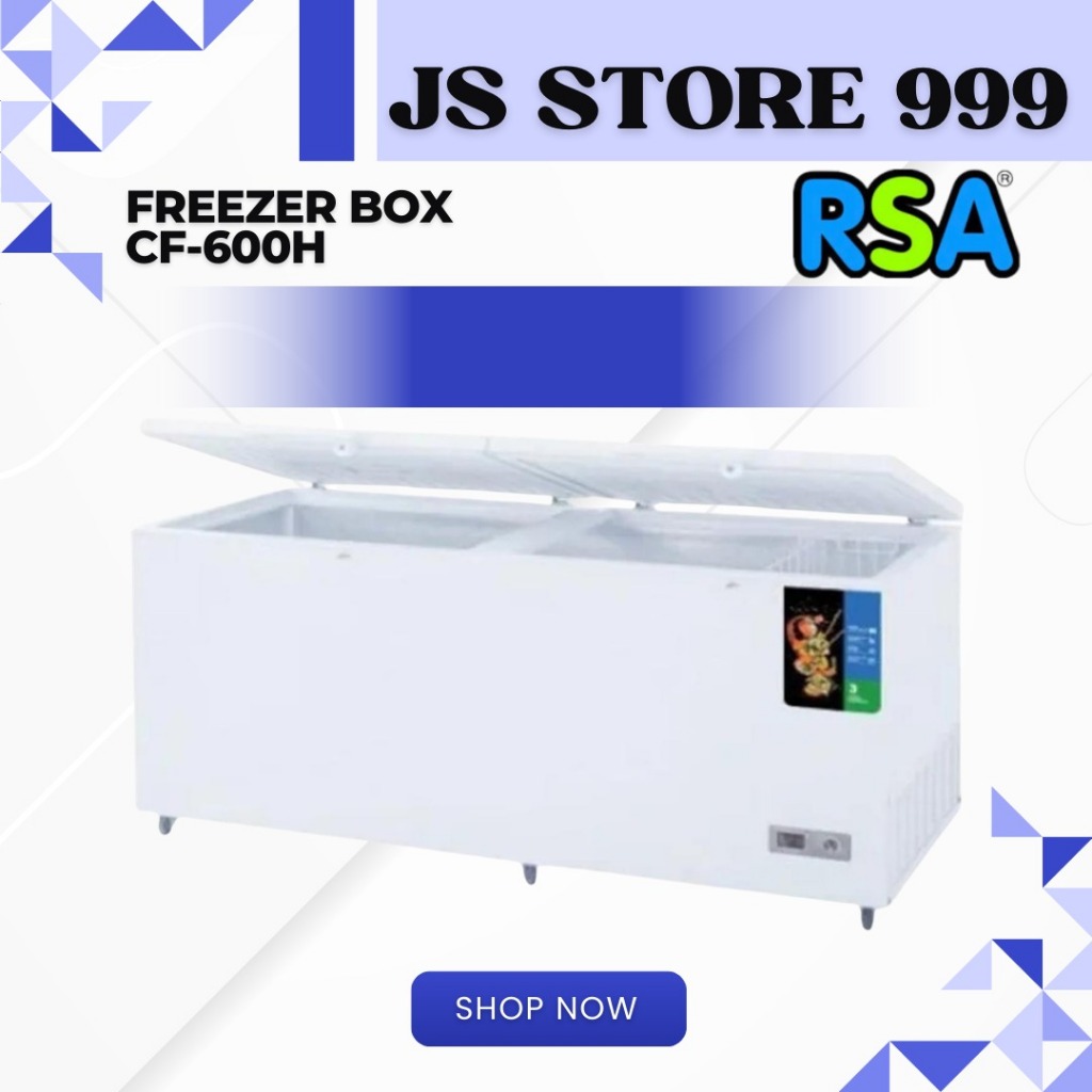 CHEST FREEZER BOX RSA CF-600 / FREEZER BOX RSA CF 600 PEMBEKU DAGING