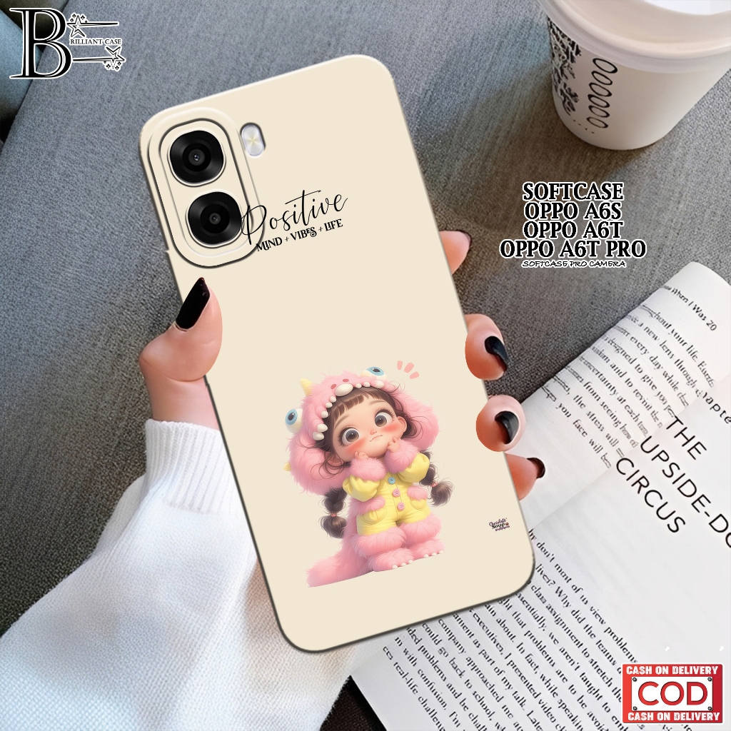 Case OPPO A6s / A6T / A6T Pro Terbaru - Fashion Case Lucu - Casing OPPO A6s/A6T/A6T Pro - Silikon Pr
