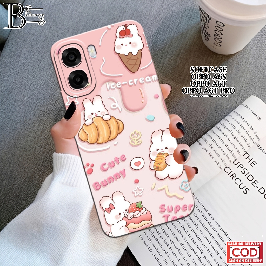 Case OPPO A6s / A6T / A6T Pro Terbaru - Fashion Case Lucu - Casing OPPO A6s/A6T/A6T Pro - Silikon Pr