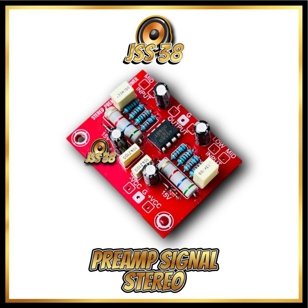 Pre Amp Signal Stereo ups