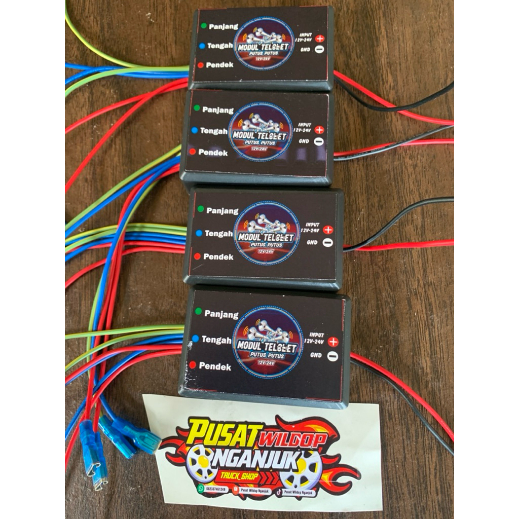 Modul Putus Putus Klakson Telolet 3 Corong ala Marco Italy 12/24Volt